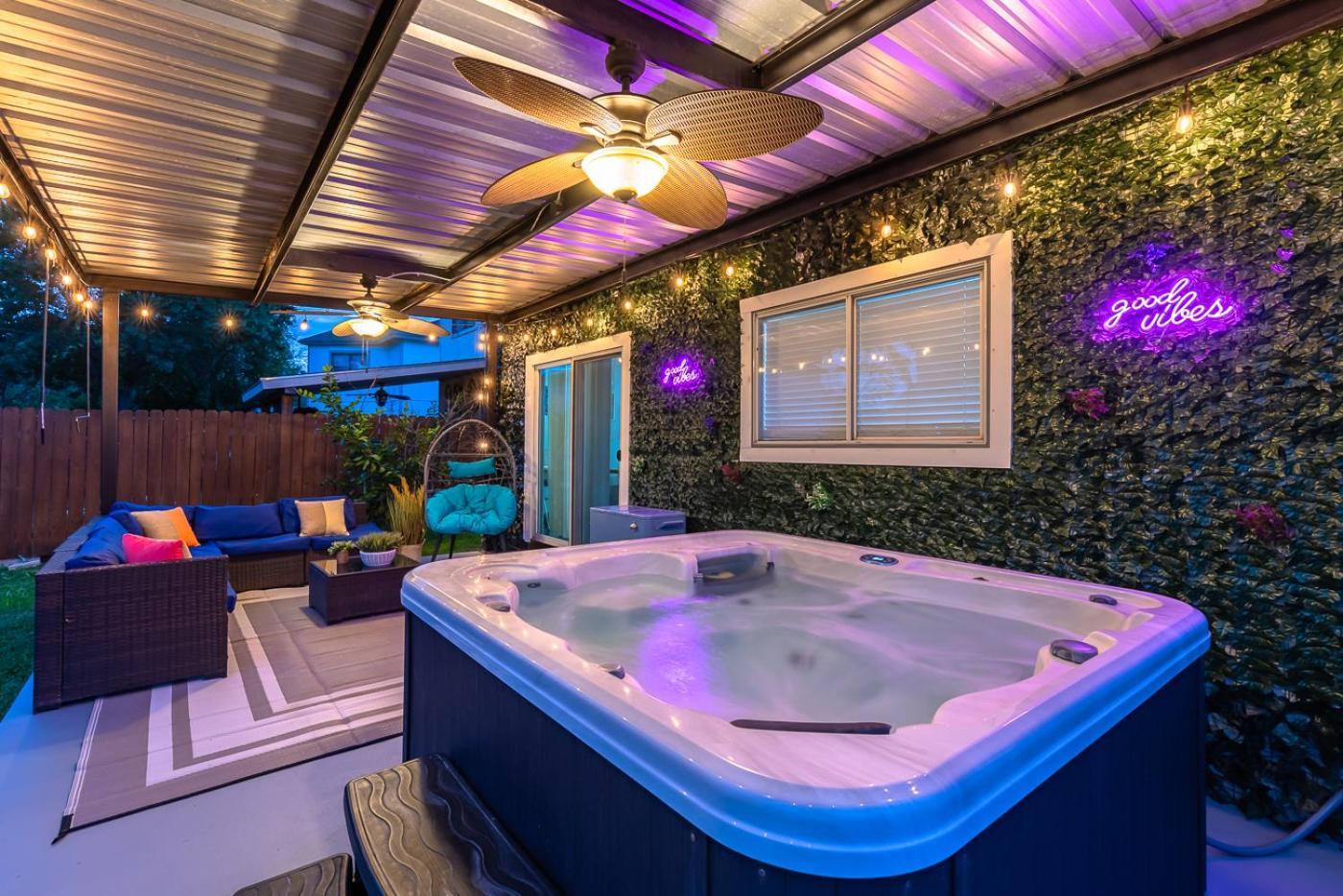 Gameroom, Bbq & Hot-Tub By Lackland & Seaworld Σαν Αντόνιο Εξωτερικό φωτογραφία