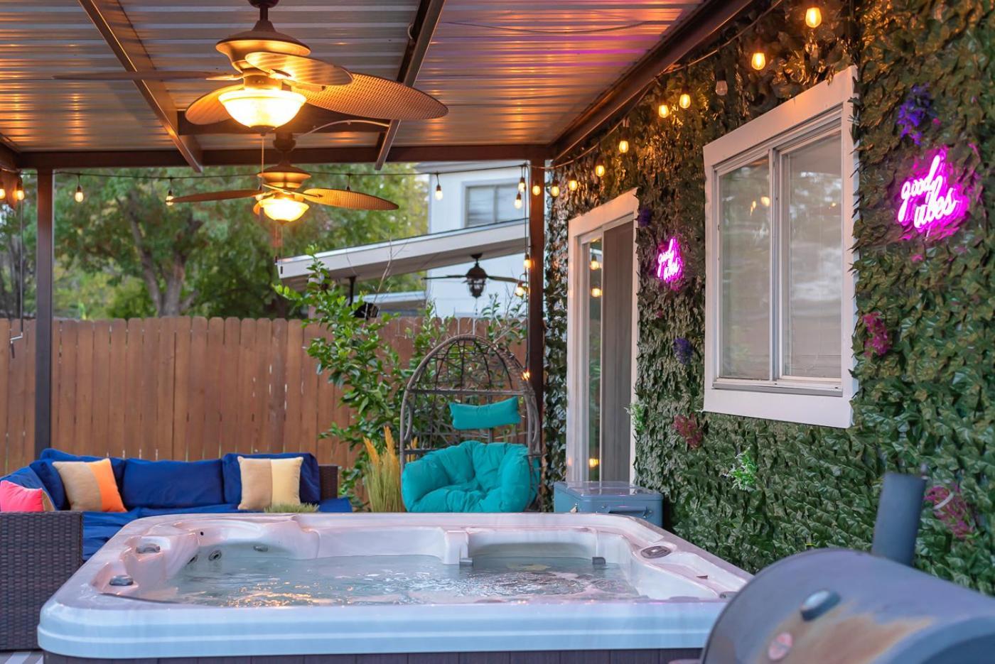 Gameroom, Bbq & Hot-Tub By Lackland & Seaworld Σαν Αντόνιο Εξωτερικό φωτογραφία