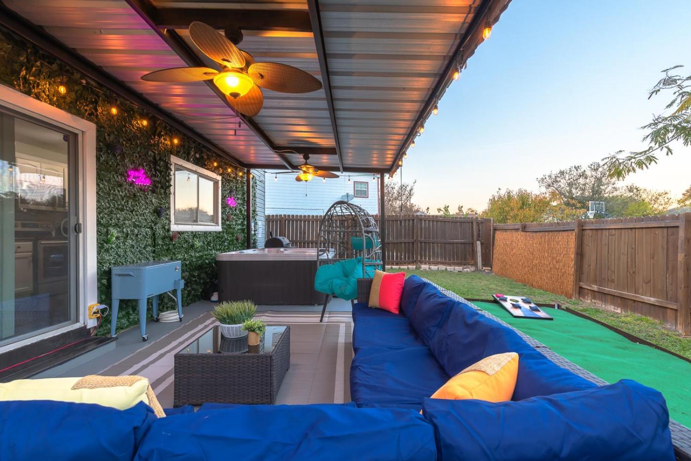 Gameroom, Bbq & Hot-Tub By Lackland & Seaworld Σαν Αντόνιο Εξωτερικό φωτογραφία